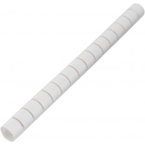TRU COMPONENTS 1593192 TC-MX-KLT25WE203 ochranná spirála pro kabely 25 mm (max) bílá 5 m