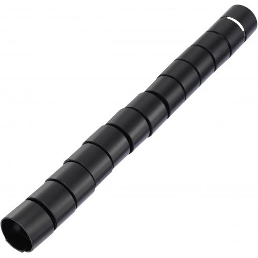 TRU COMPONENTS 1593198 TC-KL25BKZ-20M203 ochrana kabelu 25 mm (max) černá metrové zboží