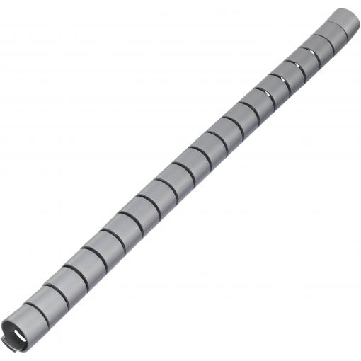 TRU COMPONENTS 1593214 TC-KL32SLZ-15M203 ochrana kabelu 32 mm (max) stříbrná metrové zboží