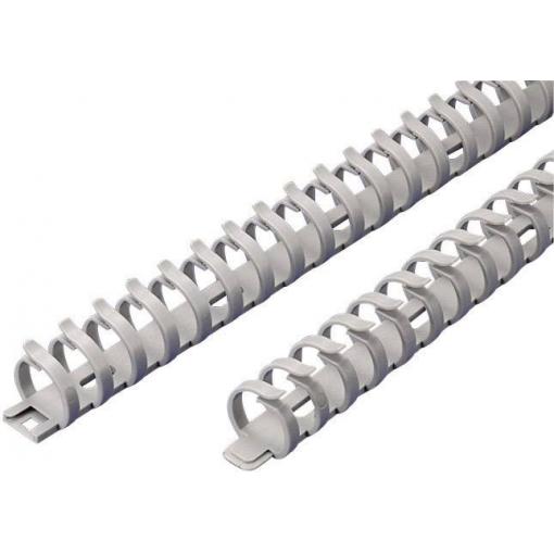 TRU COMPONENTS 1593220 TC-FDR20203 držák kabelových svazků 20 mm (max) šedá 1 ks