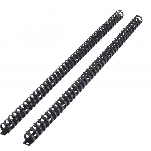 TRU COMPONENTS 1593222 TC-FDR20BK203 držák kabelových svazků 20 mm (max) černá 1 ks