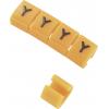 TRU COMPONENTS TC-MB1/L203 označovací klip na kabely Otisk (Kabelový značkovač) L Rozsah vnějšího průměru 3 do 3.60 mm