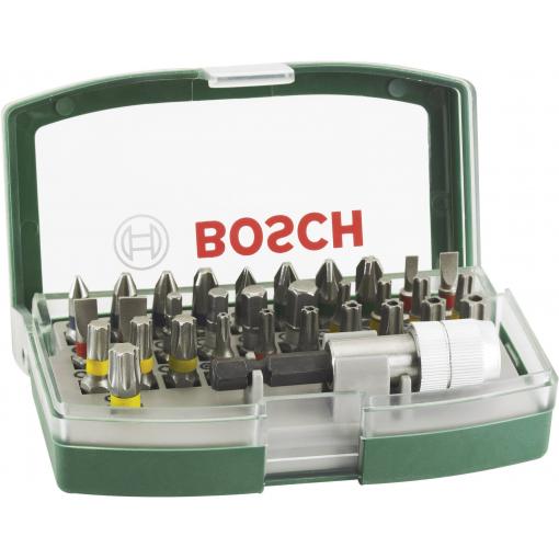 Bosch Accessories PROMOLINE 2607017063 sada bitů, 32dílná, plochý, křížový PH, křížový PZ, inbus, hvězda BO, vnitřní šestihran (TX), 1/4 (6,3 mm)