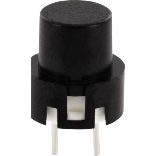 TRU COMPONENTS TC-D6SW, TC-D6SW impulzní tlačítko, 11.4 mm, 35 V/DC, 0.01 A, 1 ks