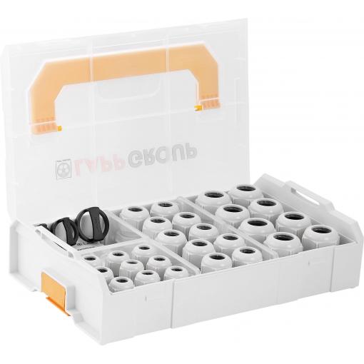 LAPP SKINTOP® L-BOXX MINI CLICK souprava kabelových průchodek, 53110041, od 4.5 mm, do 20 mm, 1 sada