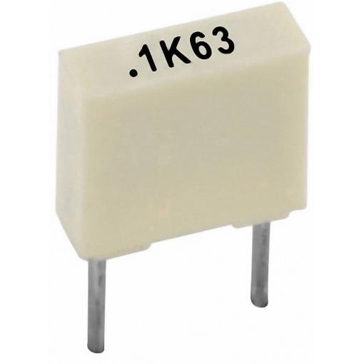 Kemet R82EC2220AA50K+ 1 ks polyesterový kondenzátor radiální 22 nF 100 V 10 % 5 mm (d x š x v) 7.2 x 2.5 x 6.5 mm
