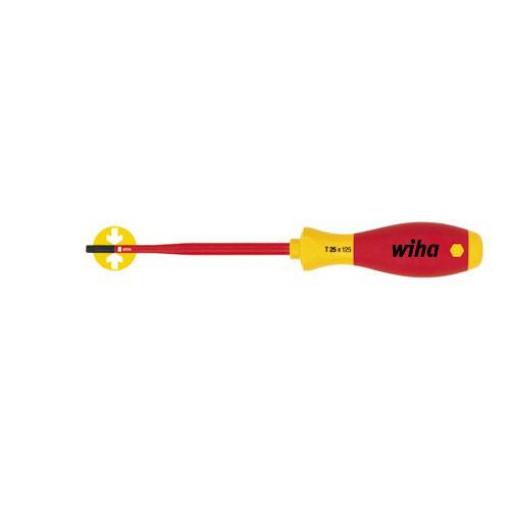 Wiha 3251 VDE šroubovák Torx Velikost šroubováku T 10 Délka dříku: 100 mm DIN ISO 8764, DIN EN 60900 1 ks