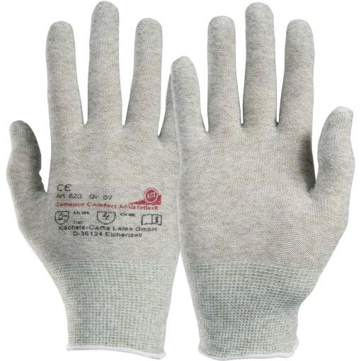 Pracovní rukavice KCL Camapur Comfort Antistatik 623-9, velikost rukavic: 9, L