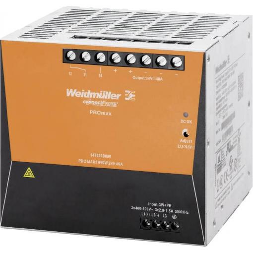 Weidmüller 1478230000 síťový zdroj na DIN lištu 12 V/DC 10 A 120 W Obsah 1 ks