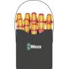 Wera Kraftform 2go 100 sada šroubováků, plochý, křížový PZ, křížový PH, vnitřní šestihran (TX), 11dílná, 05004310001
