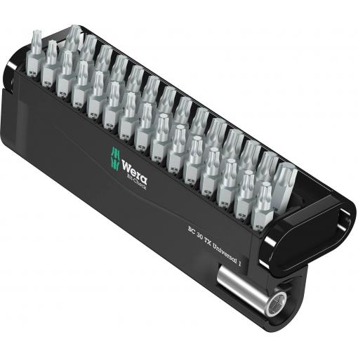 Wera Bit-Check 30 TX Universal 1 05057908001 sada bitů, 30dílná, TORX, 1/4 (6,3 mm)