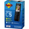AVM FRITZ!Fon C5 bezdrátový VoIP telefon handsfree, dětský telefon, konektor na sluchátka barevný displej černá