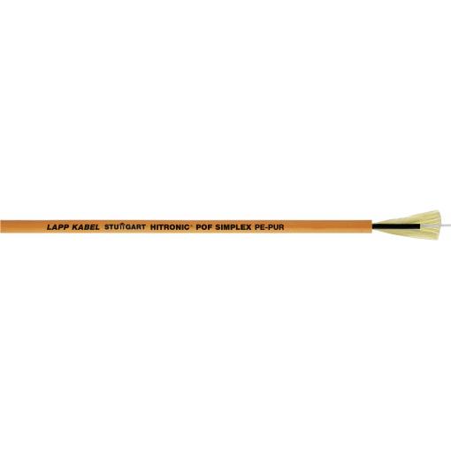 LAPP 28020001/1 optický kabel POF Hitronic POF 980/1000 µ Simplex oranžová metrové zboží