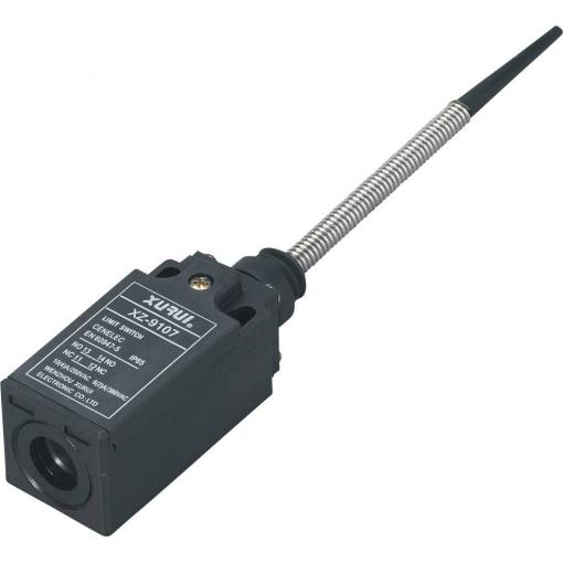 TRU COMPONENTS XZ-9/107 koncový spínač 250 V/AC 10 A pružinová tyč, plastová páka bez aretace IP65 1 ks