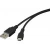 USB 2.0 Renkforce RF-4316220, 1.00 m, černá