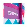 Taška plážová SPOKEY ACAPULCO termo, malá fialová zigzag 39 x 15 x 27 cm