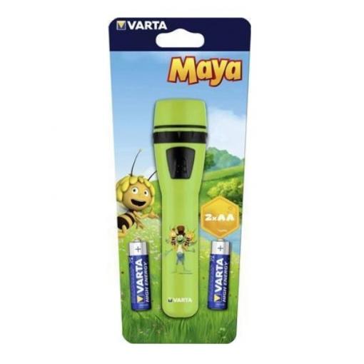 Svítilna VARTA 15630 LED vč.2R6, plastová, Maya, zelená