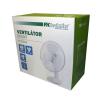 Stolní ventilátor 30cm, 3 rychlosti, bílý, 40 W
