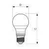 LED žárovka Philips E27 11,5W 2700K 230V A67  P739266