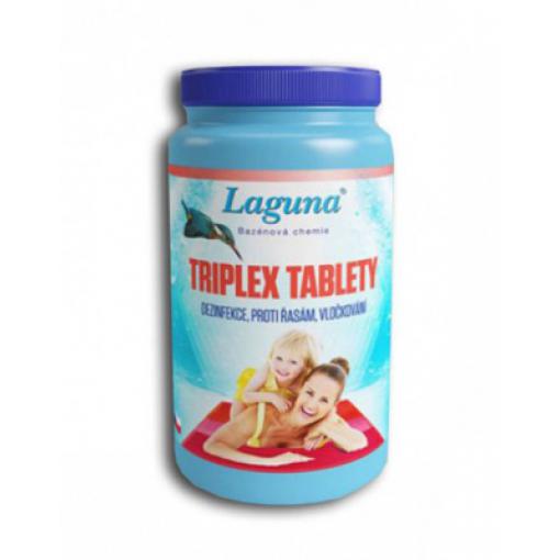 Multifunkční tablety pro chlorovou dezinfekci bazénové vody LAGUNA 3v1 Triplex 1,6kg