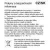 Cestovní adaptér UK → ČR, 230 V, 13 A, bílý