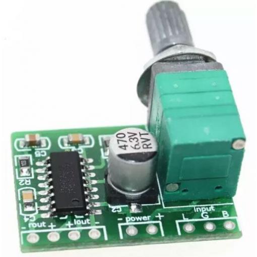 Stereo zesilovač PAM8403, 2× 3 W, třída D, 2,5–5 V