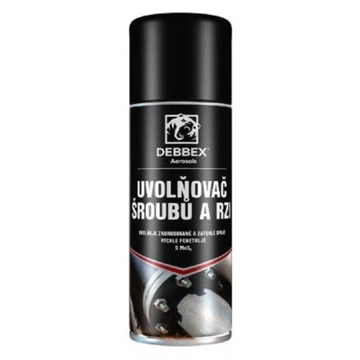 Uvolňovač šroubů a rzi DEBBEX, 400 ml sprej