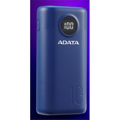 Powerbanka Natec Trevi Slim Q, 10 000 mAh, USB-C / USB-A, černá