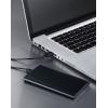 Hama Premium Alu, externí baterie, 8000 mAh, antracitová