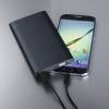 Hama Premium Alu, externí baterie, 8000 mAh, antracitová