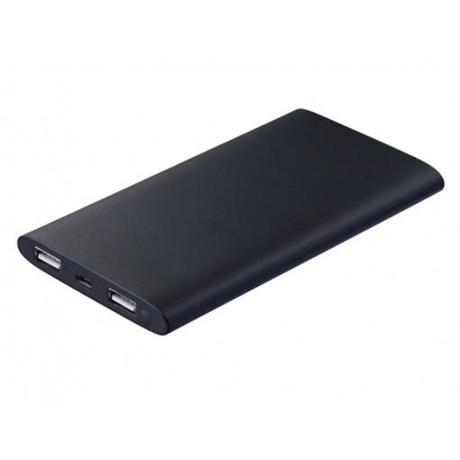 Hama Premium Alu, externí baterie, 8000 mAh, antracitová