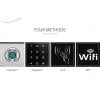 Biometrická WIFI přístupová autonomní čtečka s klávesnicí ZONEWAY TF1W