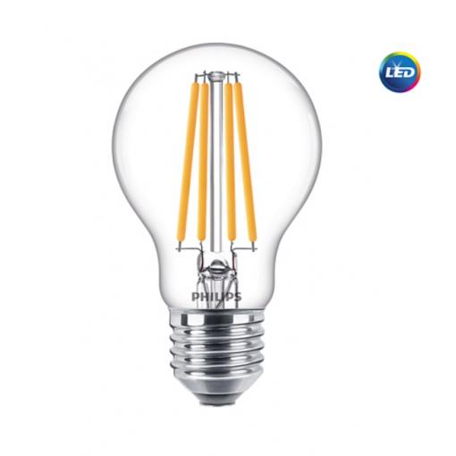 LED žárovka Philips E27 10,5W 2700K 230V A60 CL  P649104