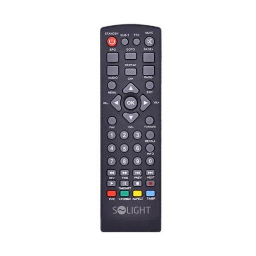 Solight dálkový ovládač k set-top boxu HD01  HD01-RC