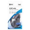 SCART kabel, SCART konektor - SCART konektor, 21-pin, 1m  SD2001