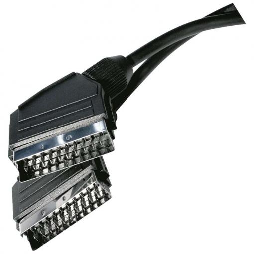 SCART kabel, SCART konektor - SCART konektor, 21-pin, 1m  SD2001