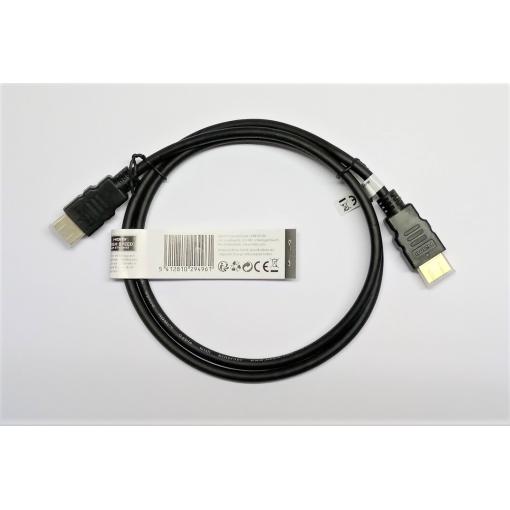 HDMI kabel, HDMI 1.4 A konektor - HDMI 1.4 A konektor, 1m   GT34000BK10
