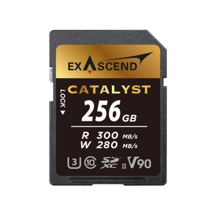 Karta SD 256 Gb SDXC 3D TLC Exascend, řada: Catalyst UHS 1 85 °C -25 °C HD312/FD156
