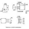 Trimr víceotáčkový 3296W-1-203, 20 kΩ, cermetový, 0,5 W