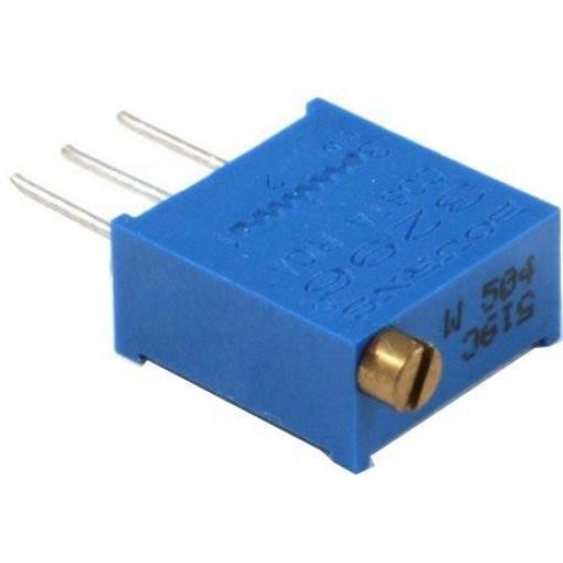 Trimr víceotáčkový 3296W-1-203, 20 kΩ, cermetový, 0,5 W