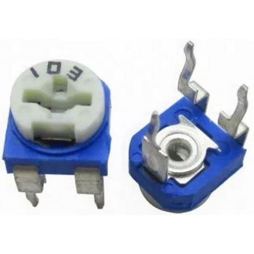 Trimr uhlíkový 200 Ω RM065, 0,1 W, 50 V