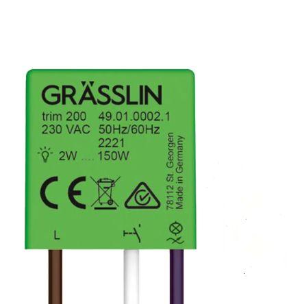 Grasslin Přepínač tlumených světel 1 150 W, 230V ac