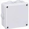 Instalační krabička S100, 100 × 100 × 50 mm, IP55, 6 průchodek