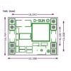 Step-down měnič MP1584EN HW-133A-F, 4,5–28 V / 0,8–20 V, 3 A