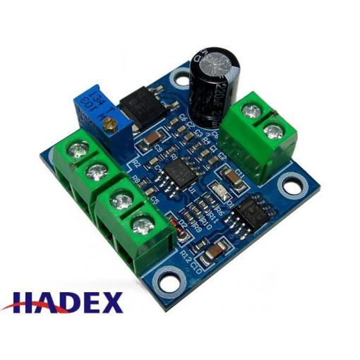 Převodník kmitočtu 0–1 kHz na napětí 0–10 V, modul h_m437d