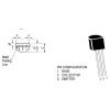 N-kanálový MOSFET tranzistor BS107P, 200 V / 0,25 A, 1 W, TO-92
