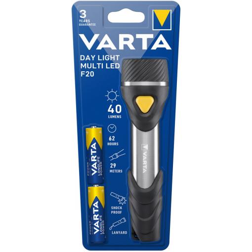Svítilna VARTA 16632 LED9, k+p., vč.2R6 DAY L F20