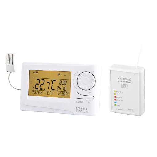 ELEKTROBOCK Bezdrátový OpenTherm termostat s WiFi modulem BT52 WiFi