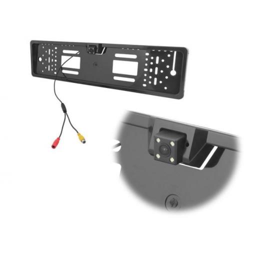 Kamera couvací v rámečku SPZ, 12 V DC, přísvit LED, 170°