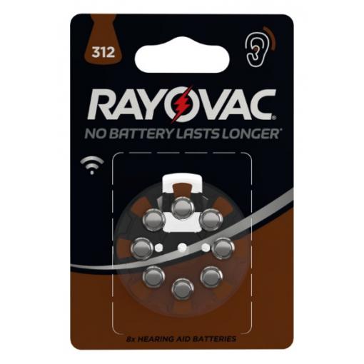Baterie do  naslouchátek Varta Rayovac 312 B8